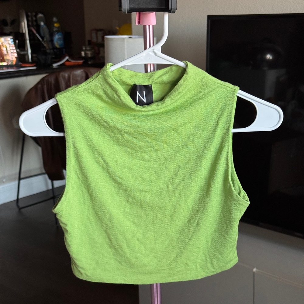 Naked Wardrobe Vibrant Green 2-piece set